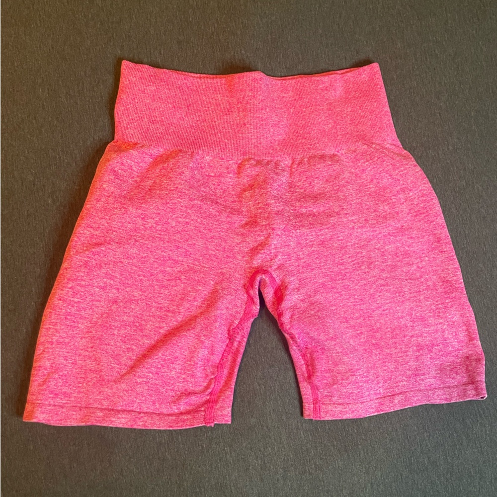 NVGTN Bright Pink Athletic Shorts